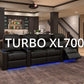 Elokuvasohva XL700 Turbo Suora Musta