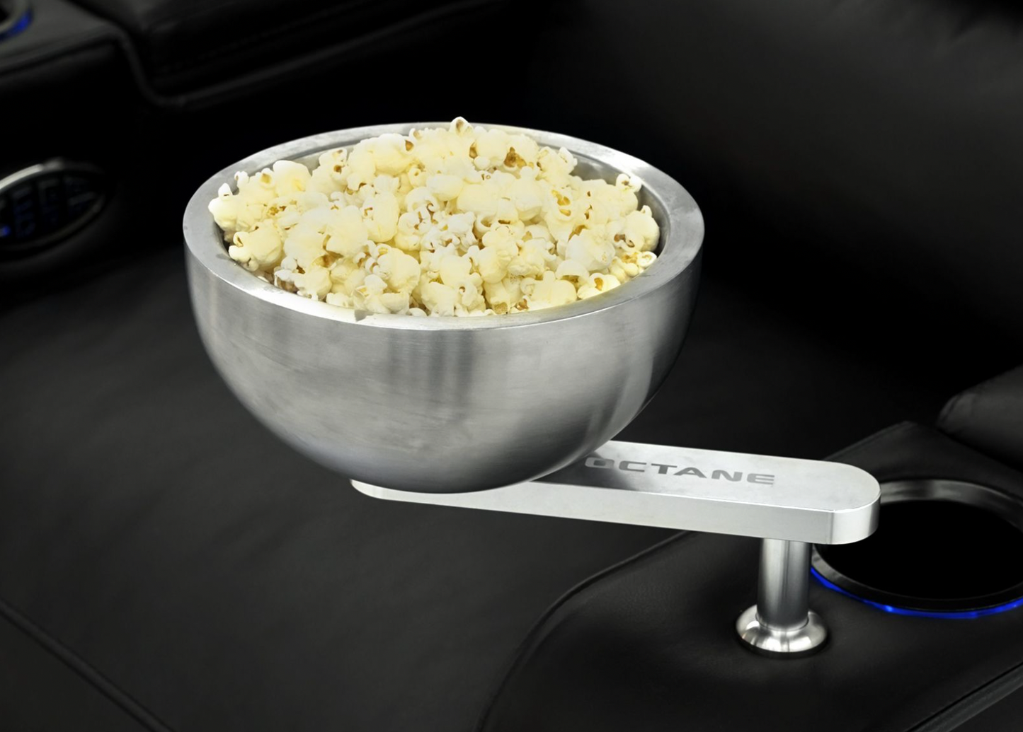 Popcornskål med holder